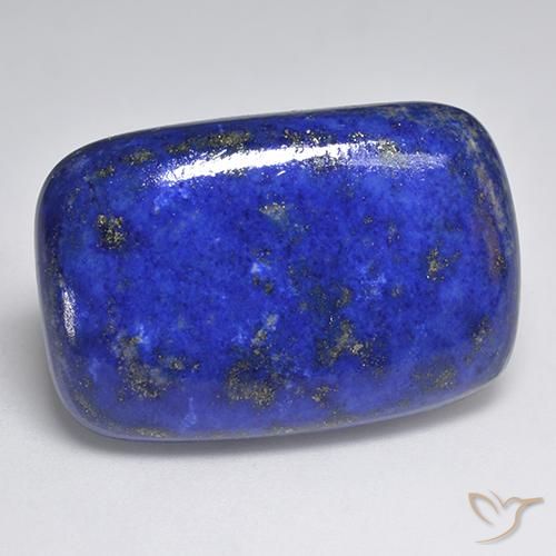 39.06 ct Cushion Lapis Lazuli, 30.2 x 20.1 mm From Afghanistan, Photo A