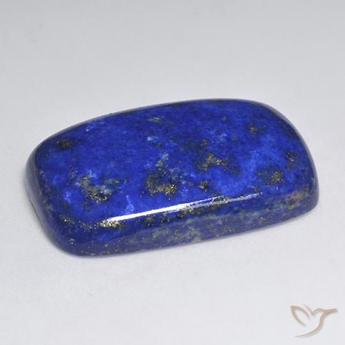 Lapis Lazuli Gemstone in 30.2 x 20.1 mm Size for Sale, Lapis Lazuli Stone in Electric Blue Color