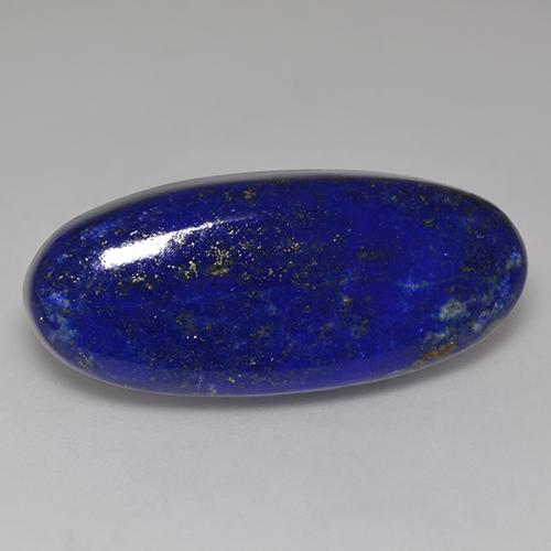 Very Deep Blue Lapislazzulo Gem - 32.7ct Ovale cabochon (ID: 527209)