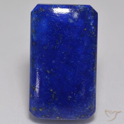 31.98 ct Blue Lapis Lazuli Stone, Natural Lapis Lazuli in Octagon Cabochon Shape for Sale