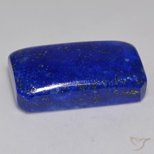 Lapis Lazuli Gemstone in 25.6 x 15 mm Size for Sale, Lapis Lazuli Stone in Bright Blue Color