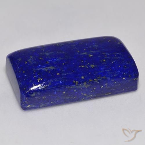 Lapis Lazuli Gemstone in 25.8 x 15 mm Size for Sale, Lapis Lazuli Stone in Intense Navy Blue Color