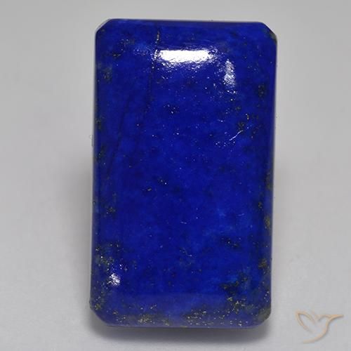 Intense Navy Blue Lapis Lazuli Gem - 32.3ct Octagon Cabochon (ID: 527217)
