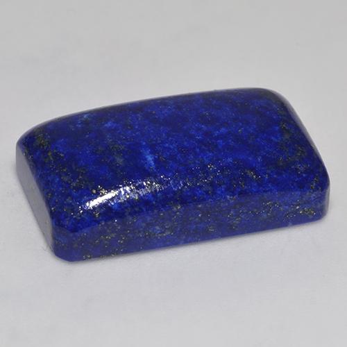 Lapis Lazuli Gemstone in 25.2 x 15.1 mm Size for Sale, Lapis Lazuli Stone in Intense Navy Blue Color