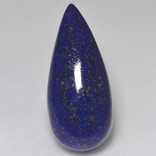 15.99 ct Blue Lapis Lazuli Stone, Natural Lapis Lazuli in Pear Cabochon Shape for Sale