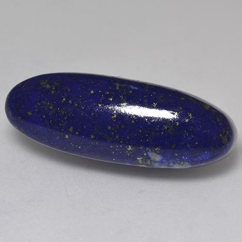 17.21 ct Blue Lapis Lazuli Stone, Natural Lapis Lazuli in Oval Cabochon Shape for Sale