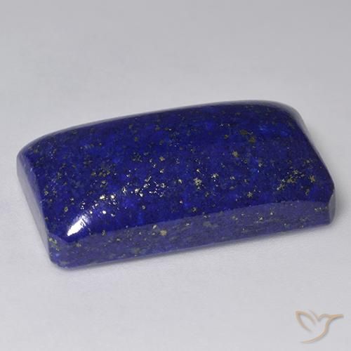 Lapis Lazuli Gemstone in 25.4 x 15.1 mm Size for Sale, Lapis Lazuli Stone in Dark Blue Color