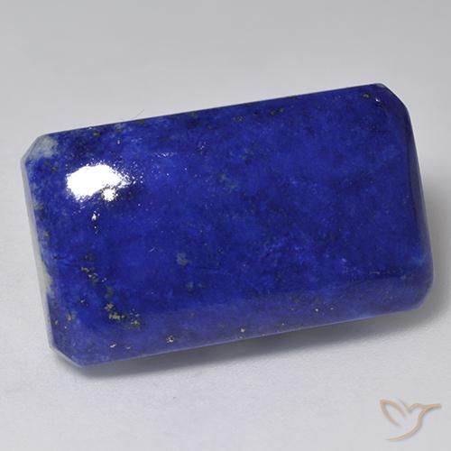 Bright Blue Lapis Lazuli Gem - 28.8ct Octagon Cabochon (ID: 527240)