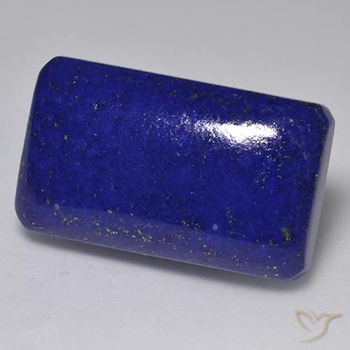 29.69 ct Blue Lapis Lazuli Stone, Natural Lapis Lazuli in Octagon Cabochon Shape for Sale