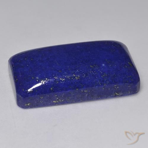 Lapis Lazuli Gemstone in 25.5 x 15 mm Size for Sale, Lapis Lazuli Stone in Dark Blue Color
