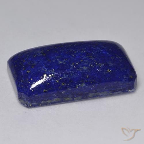 Lapis Lazuli Gemstone in 25.3 x 15 mm Size for Sale, Lapis Lazuli Stone in Dark Blue Color