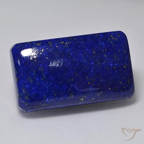 29.82 ct Blue Lapis Lazuli Stone, Natural Lapis Lazuli in Octagon Cabochon Shape for Sale