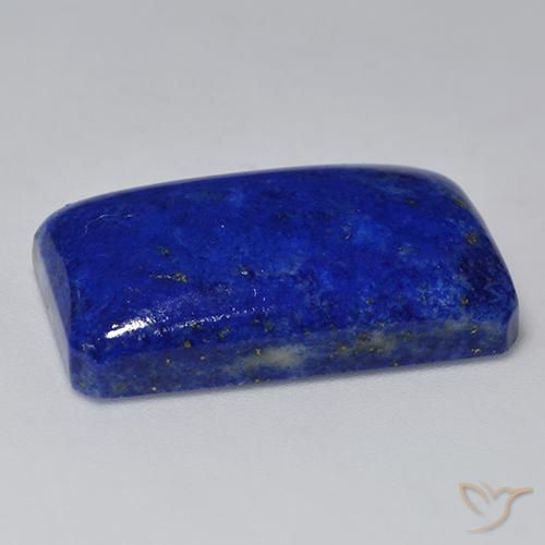 Lapis Lazuli Gemstone in 25.4 x 15.1 mm Size for Sale, Lapis Lazuli Stone in Intense Navy Blue Color