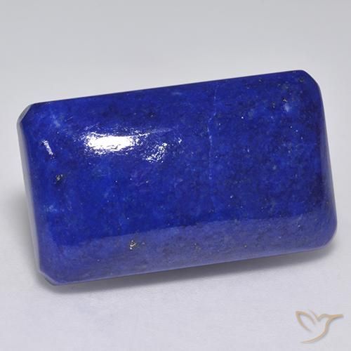 28.26 ct Blue Lapis Lazuli Stone, Natural Lapis Lazuli in Octagon Cabochon Shape for Sale