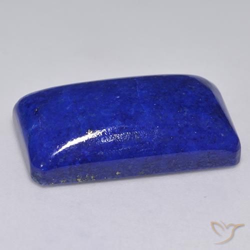 Lapis Lazuli Gemstone in 25.4 x 15 mm Size for Sale, Lapis Lazuli Stone in Intense Navy Blue Color