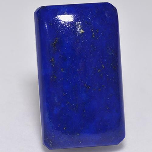 Intense Navy Blue Lapis Lazuli Gem - 33.8ct Octagon Cabochon (ID: 528247)
