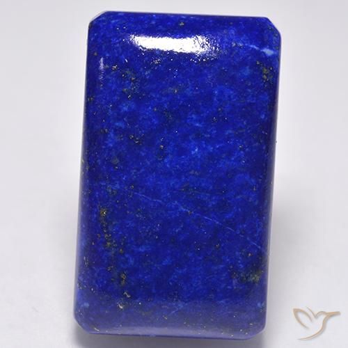 32.86 ct Octagon / Emerald Cut Lapis Lazuli, 25.1 x 15.1 mm From Afghanistan, Photo A