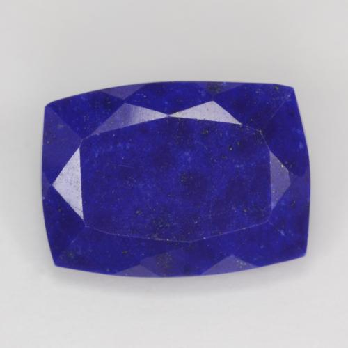 Intense Navy Blue Lapis Lazuli Gem - 6.1ct Cushion-Cut (ID: 548304)