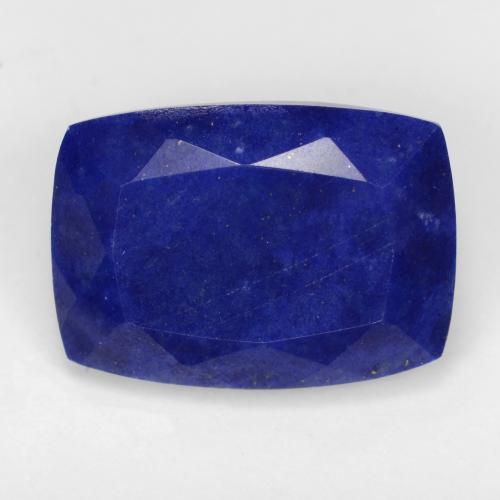 Intense Navy Blue Lapis Lazuli Gem - 6.3ct Cushion-Cut (ID: 548488)