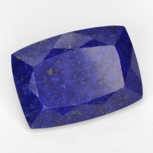 Azul marino intenso Lapislázuli Gema - 6.3ct Corte en Forma Cojín (ID: 548494)