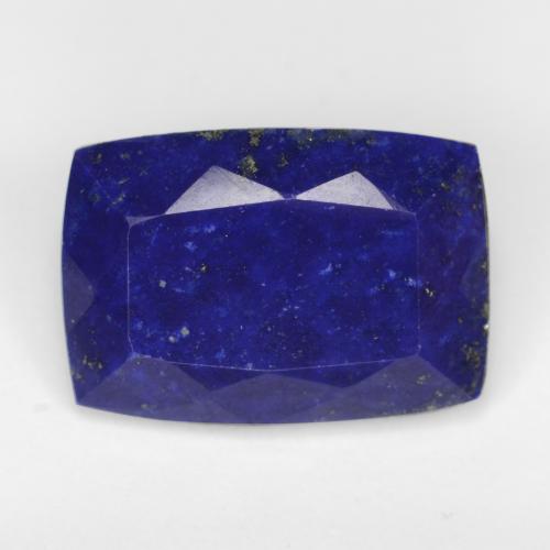 Blu scuro Lapislazzulo Gem - 6.1ct Taglio a cuscino (ID: 548497)