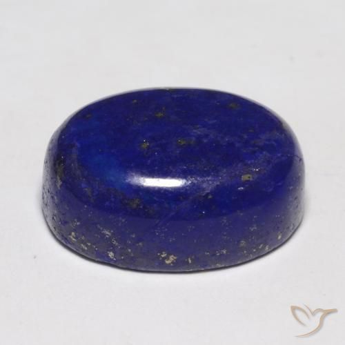 Lapis Lazuli Gemstone in 16 x 12 mm (calibrated) Size for Sale, Lapis Lazuli Stone in Very Deep Blue Color