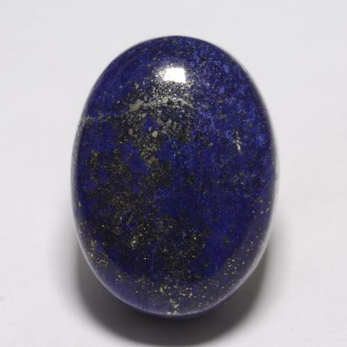 Azul muy intenso Lapislázuli Gema - 16.2ct Cabujón Óvalo (ID: 550555)