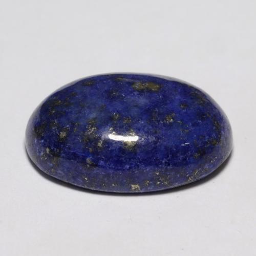 Lapis Lazuli Gemstone in 17.3 x 12.1 mm Size for Sale, Lapis Lazuli Stone in Very Deep Blue Color