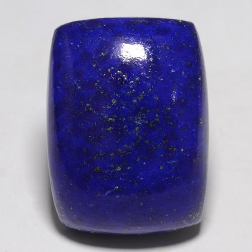 Intense Navy Blue Lapis Lazuli Gem - 24.5ct Cushion Cabochon (ID: 550571)