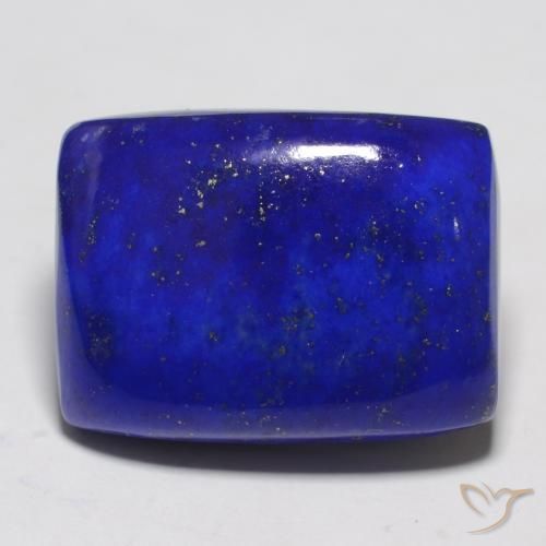 20.40ct Natural Intense Navy Blue Lapis Lazuli, Cushion, Opaque