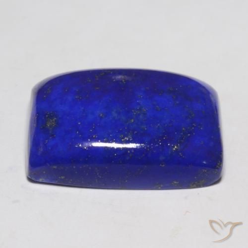 Lapis Lazuli Gemstone in 20 x 15 mm (calibrated) Size for Sale, Lapis Lazuli Stone in Intense Navy Blue Color