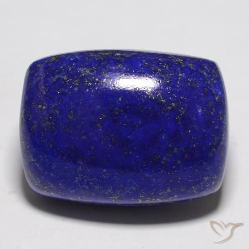 27.22 ct Blue Lapis Lazuli Stone, Natural Lapis Lazuli in Cushion Cabochon Shape for Sale