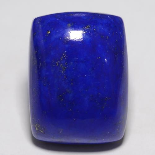 Intense Navy Blue Lapis Lazuli Gem - 22.6ct Cushion Cabochon (ID: 550575)