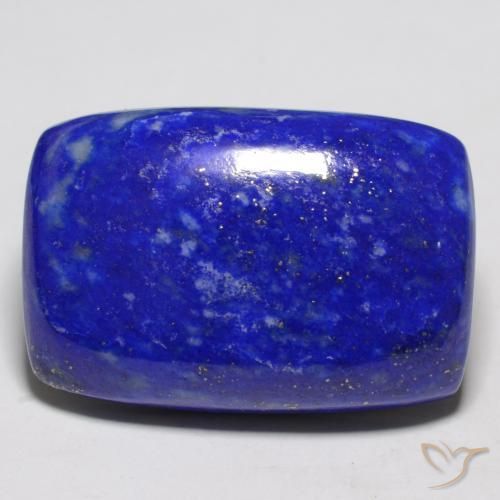 21.24 ct Blue Lapis Lazuli Stone, Natural Lapis Lazuli in Cushion Cabochon Shape for Sale