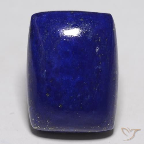 22.85ct Natural Very Deep Blue Lapis Lazuli, Cushion, Opaque