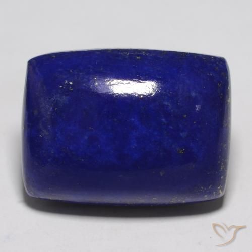 22.85 ct Blue Lapis Lazuli Stone, Natural Lapis Lazuli in Cushion Cabochon Shape for Sale