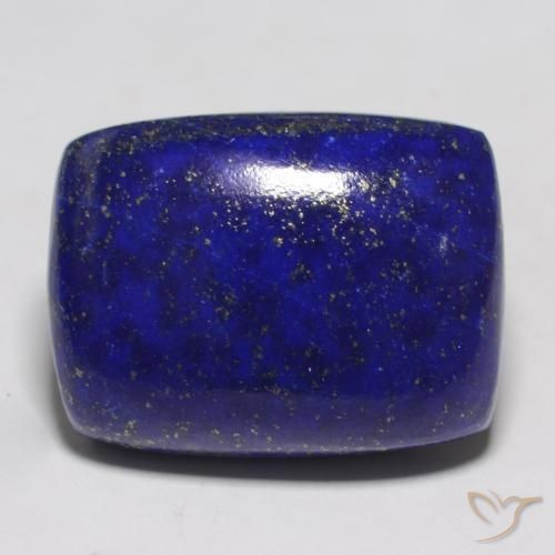 22.43 ct Cushion Lapis Lazuli, 20.1 x 15.2 mm From Afghanistan, Photo A