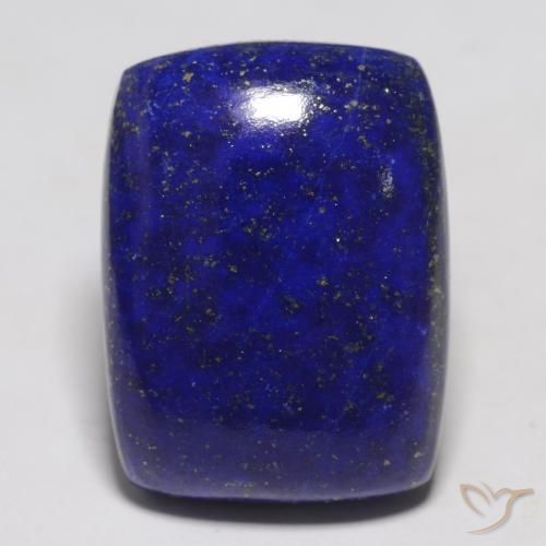 22.43 ct Blue Lapis Lazuli Stone, Natural Lapis Lazuli in Cushion Cabochon Shape for Sale