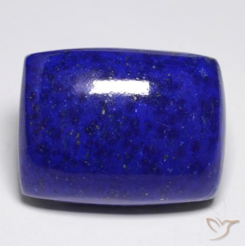 22.69 ct Blue Lapis Lazuli Stone, Natural Lapis Lazuli in Cushion Cabochon Shape for Sale