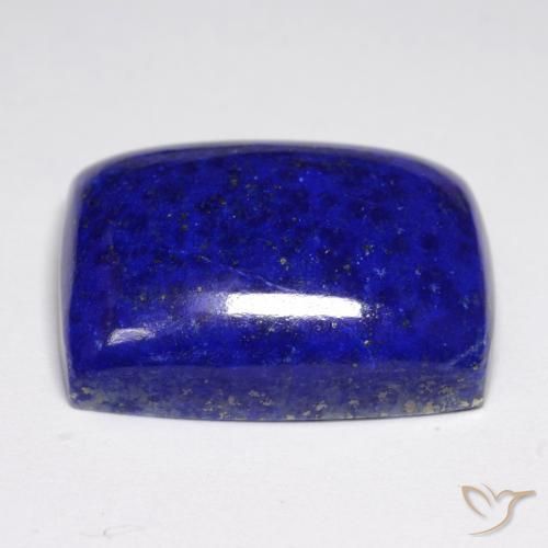 Lapis Lazuli Gemstone in 20 x 15 mm (calibrated) Size for Sale, Lapis Lazuli Stone in Intense Navy Blue Color