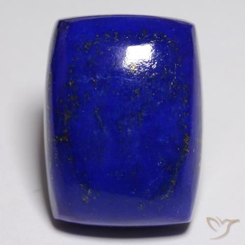 23.77ct Natural Intense Navy Blue Lapis Lazuli, Cushion, Opaque