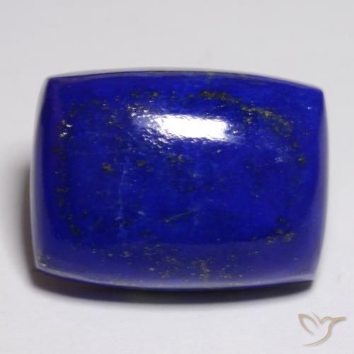 22.16 ct Blue Lapis Lazuli Stone, Natural Lapis Lazuli in Cushion Cabochon Shape for Sale