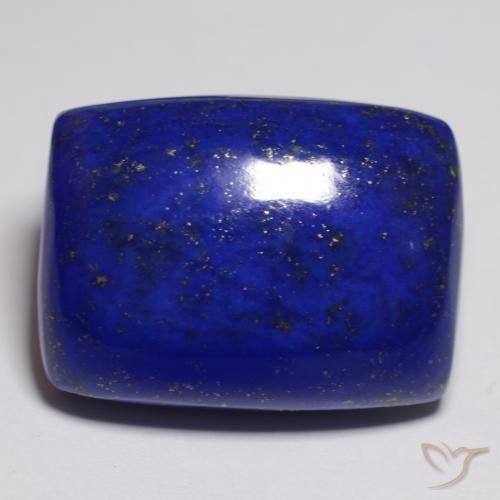 22.68 ct Blue Lapis Lazuli Stone, Natural Lapis Lazuli in Cushion Cabochon Shape for Sale