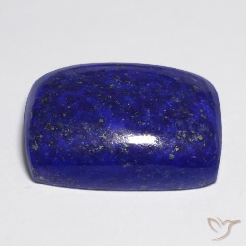 Lapis Lazuli Gemstone in 20 x 15 mm (calibrated) Size for Sale, Lapis Lazuli Stone in Intense Navy Blue Color