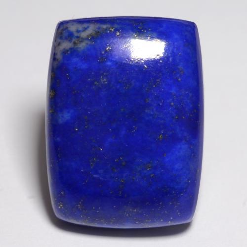 Bright Blue Lapis Lazuli Gem - 19.5ct Cushion Cabochon (ID: 550815)