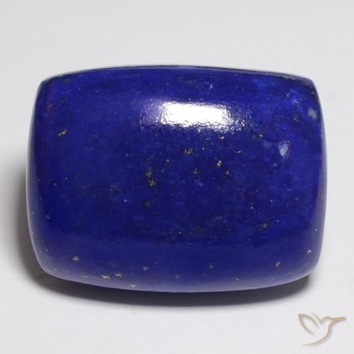 22.41 ct Blue Lapis Lazuli Stone, Natural Lapis Lazuli in Cushion Cabochon Shape for Sale