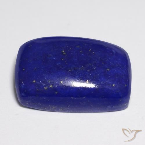 Lapis Lazuli Gemstone in 20 x 15 mm (calibrated) Size for Sale, Lapis Lazuli Stone in Intense Navy Blue Color