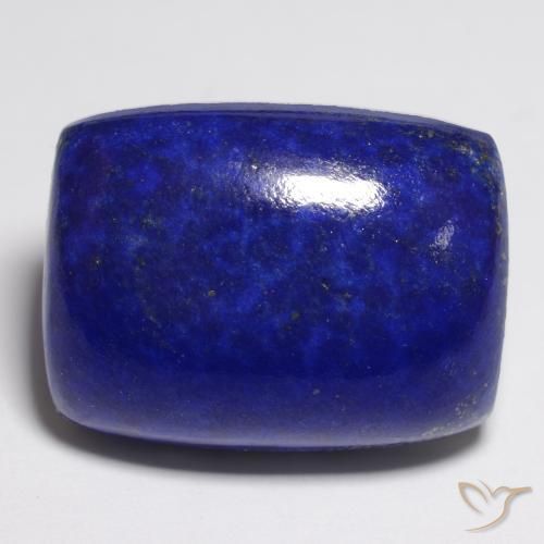 24.76 ct Blue Lapis Lazuli Stone, Natural Lapis Lazuli in Cushion Cabochon Shape for Sale