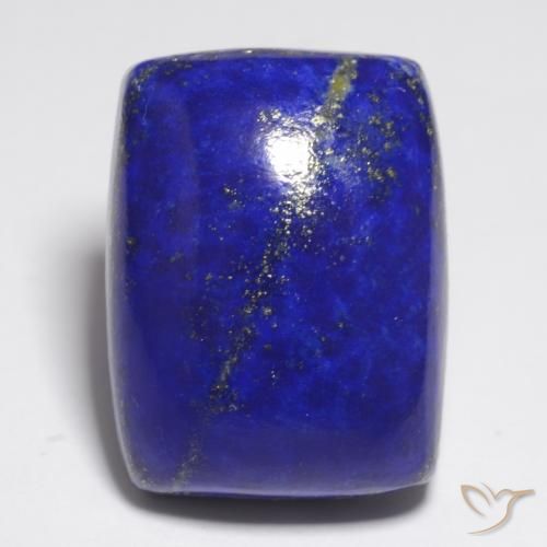 23.77ct Natural Intense Navy Blue Lapis Lazuli, Cushion, Opaque