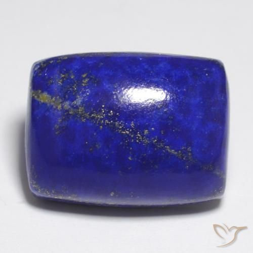23.77 ct Blue Lapis Lazuli Stone, Natural Lapis Lazuli in Cushion Cabochon Shape for Sale